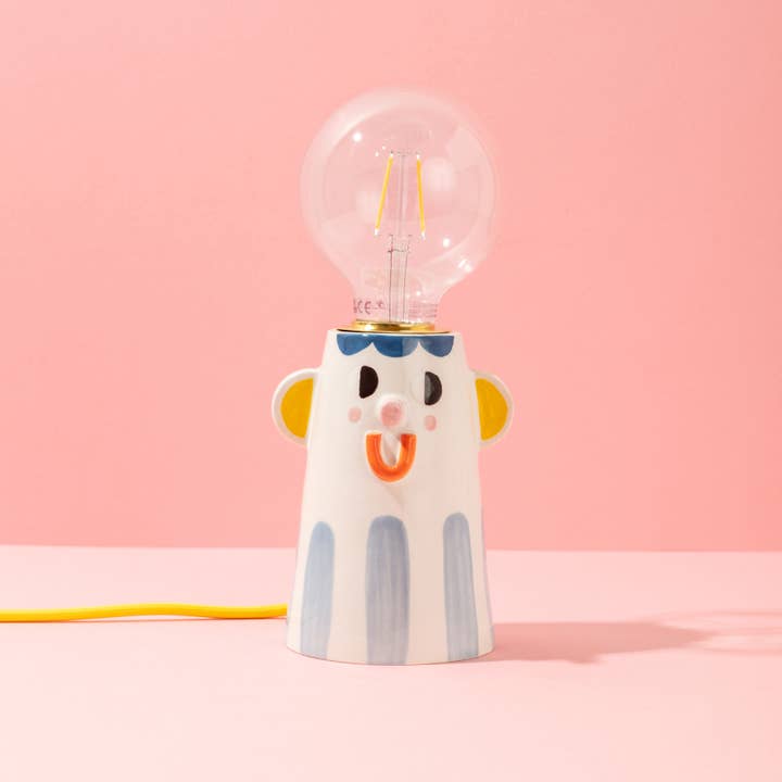 Best Friend Baby Blue / Ceramic Lamp for wholesale by Ana Seixas