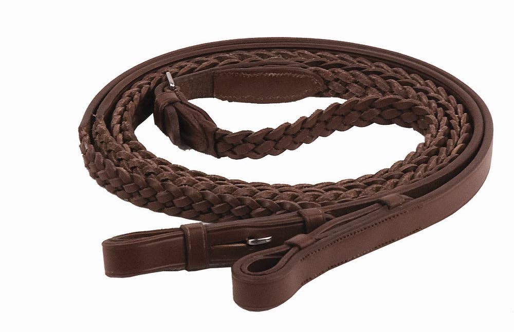 JPC Equestrian - Wholesale Horseback Riding Gear - Henri de Rivel Advantage Plaited Reins2