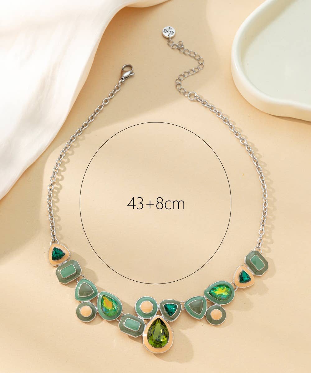 Blossom bijoux – Großhandel Kette mit Anhänger/Charm – 22AHCC008 Halskette aus Edelstahl3