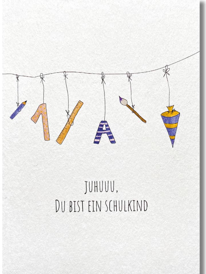 Yay schoolchild for wholesale by KEITCARDS