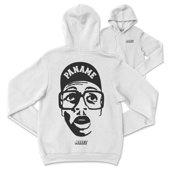 WEISSER PANAME SPIKE LEE HOODIE für den Großhandel von JEEEEZ