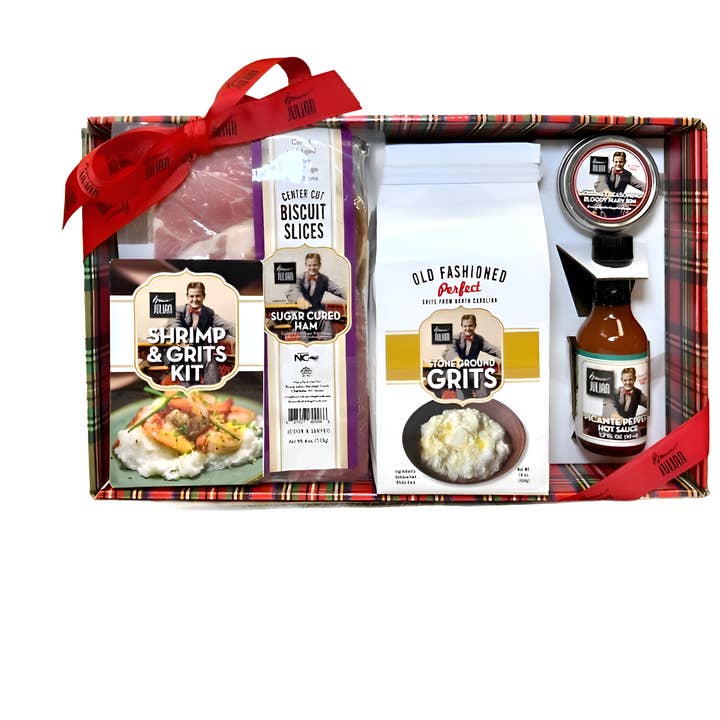 Bruce Julian Heritage Foods - Wholesale DIY food kit - Shrimp & Grits Box Holiday0