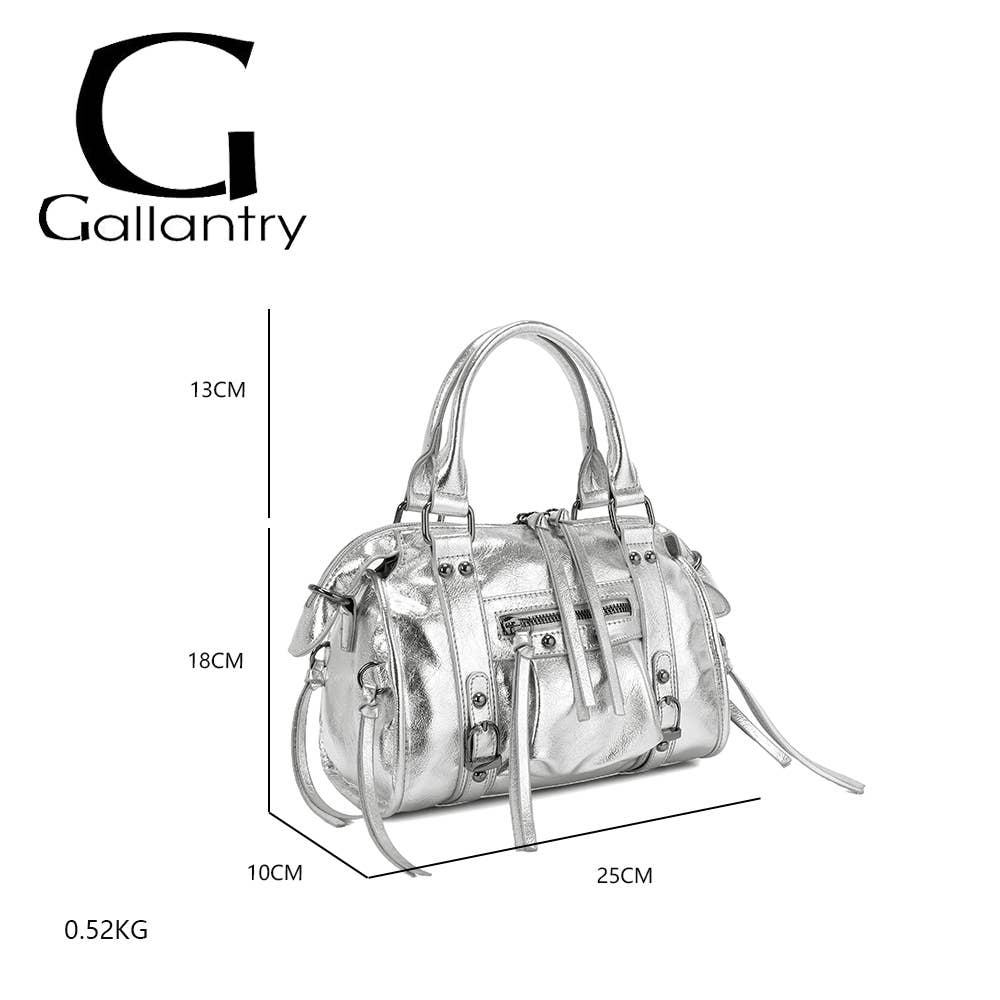 Gallantry - Wholesale Handtas met handvat - Dames - Skyla Metalen (R-1979)8
