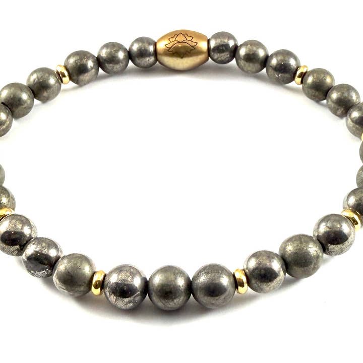 Bracciale Elastico in Pietre Semipreziose - 6mm per la vendita all'ingrosso da parte di Crunchy Diva Designs