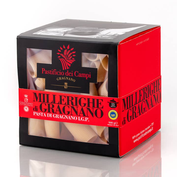 Pasta di Gragnano PGI - Millerighe, 500g Made in Italy for wholesale by Pastificio dei Campi