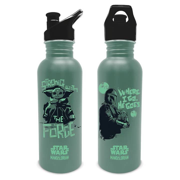 Star Wars (Wherever I Go He Goes) Canteen Drinks Bottle for wholesale by Pyramid International