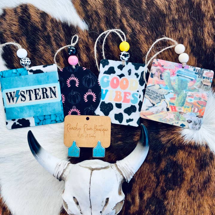 Girly Boho College Western Freshie for wholesale by Ranchy Roan Boutique