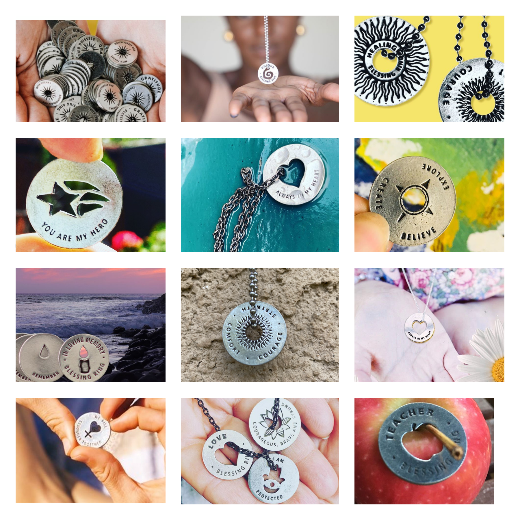 Whitney Howard Designs – Großhandel Band/Stapelring – Kleine Kreise der Liebe mit großer Bedeutung. Blessing Rings®2