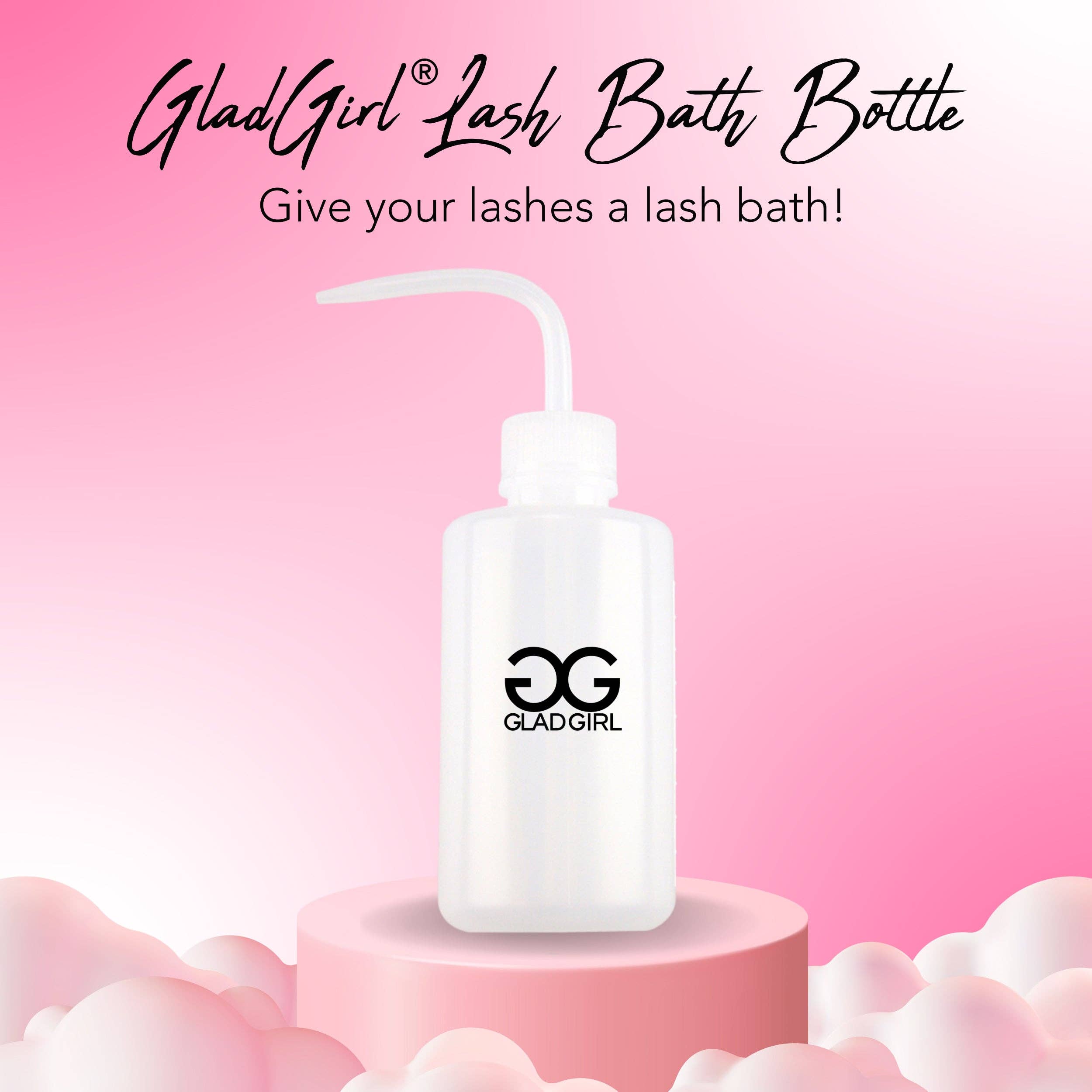 GladGirl – wholesale Eyelash/brow serum – Lash Bath Cleanser Bottle 250ml Capacity2