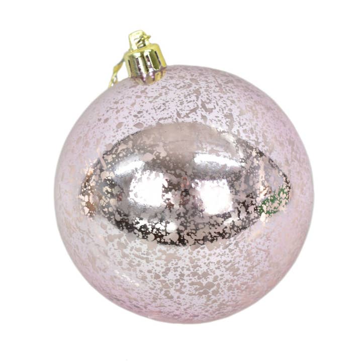 5.5” Mercury Ball Ornament - Pink for wholesale by David Christopher's Collection