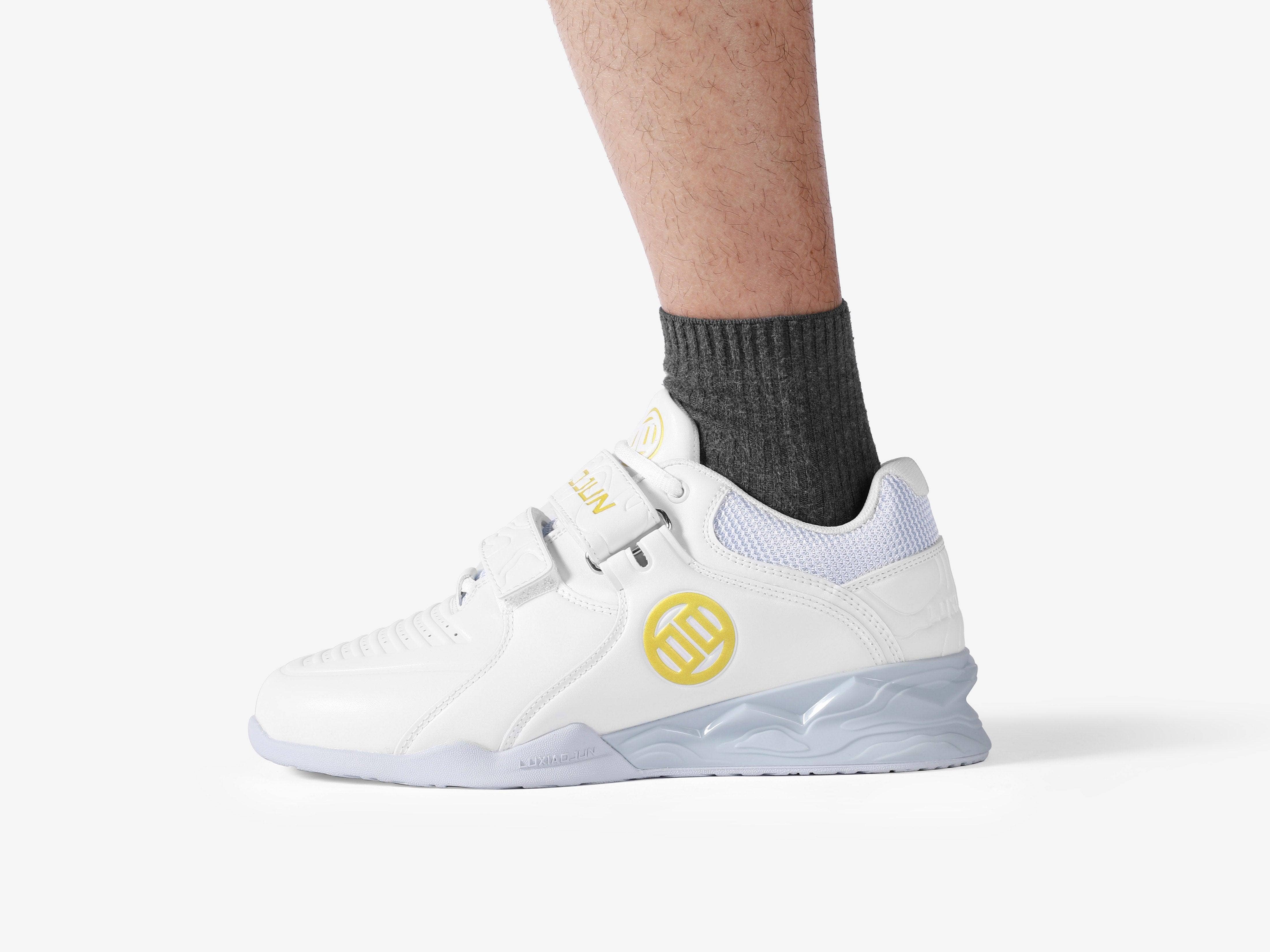 Blanc Chaussures d'haltérophilie LUXIAOJUN PowerPro I (blanches) en vente sur Faire9