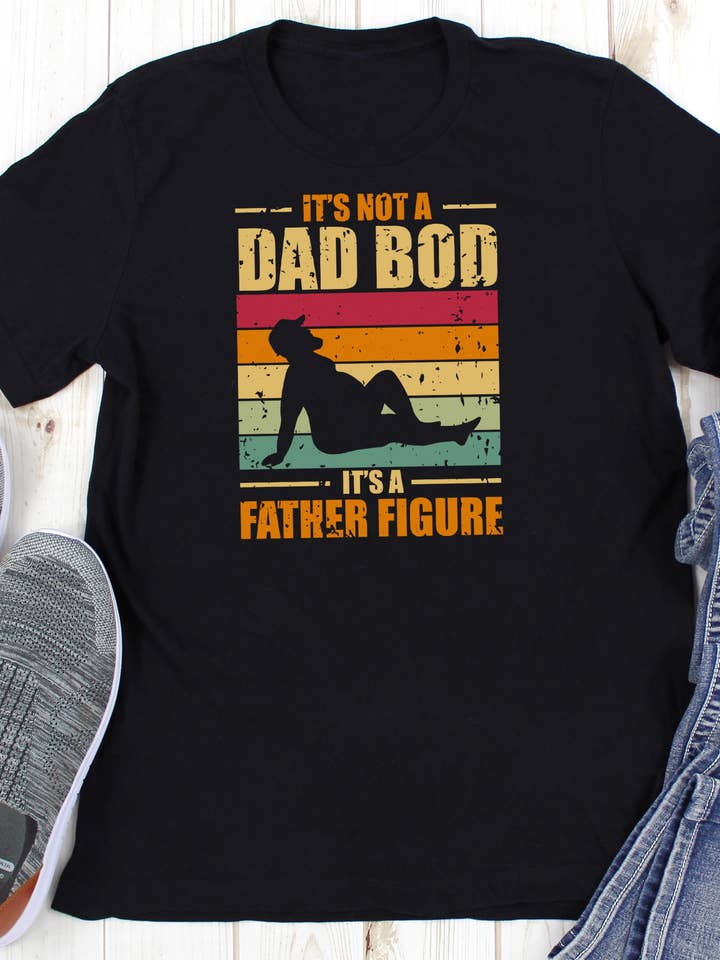 Nero Non è un papà Bod It's a Father Figura in vendita all'ingrosso su Faire0