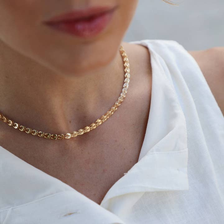 Waekura - Wholesale Link & Chain Necklace - Anwar Necklace4