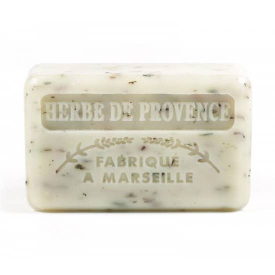 5x Savonnette Marseillaise Provencalsk örtpeeling 125g för wholesale av Savons.nl - Savon de marseille distributeur
