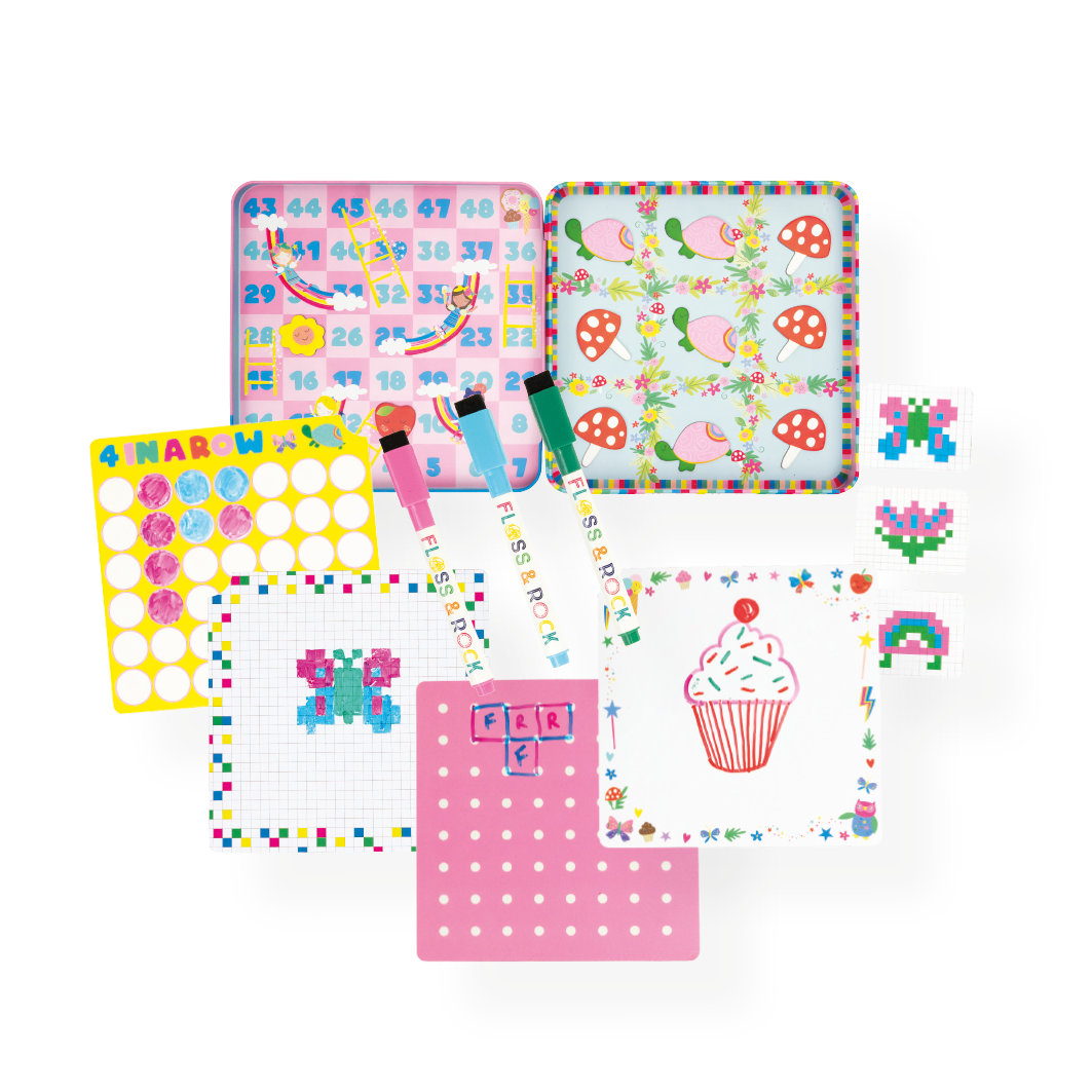 Floss and Rock - Wholesale Magnet - Kids & Baby - Magnetic Fun & Games Tin - Rainbow Fairy1