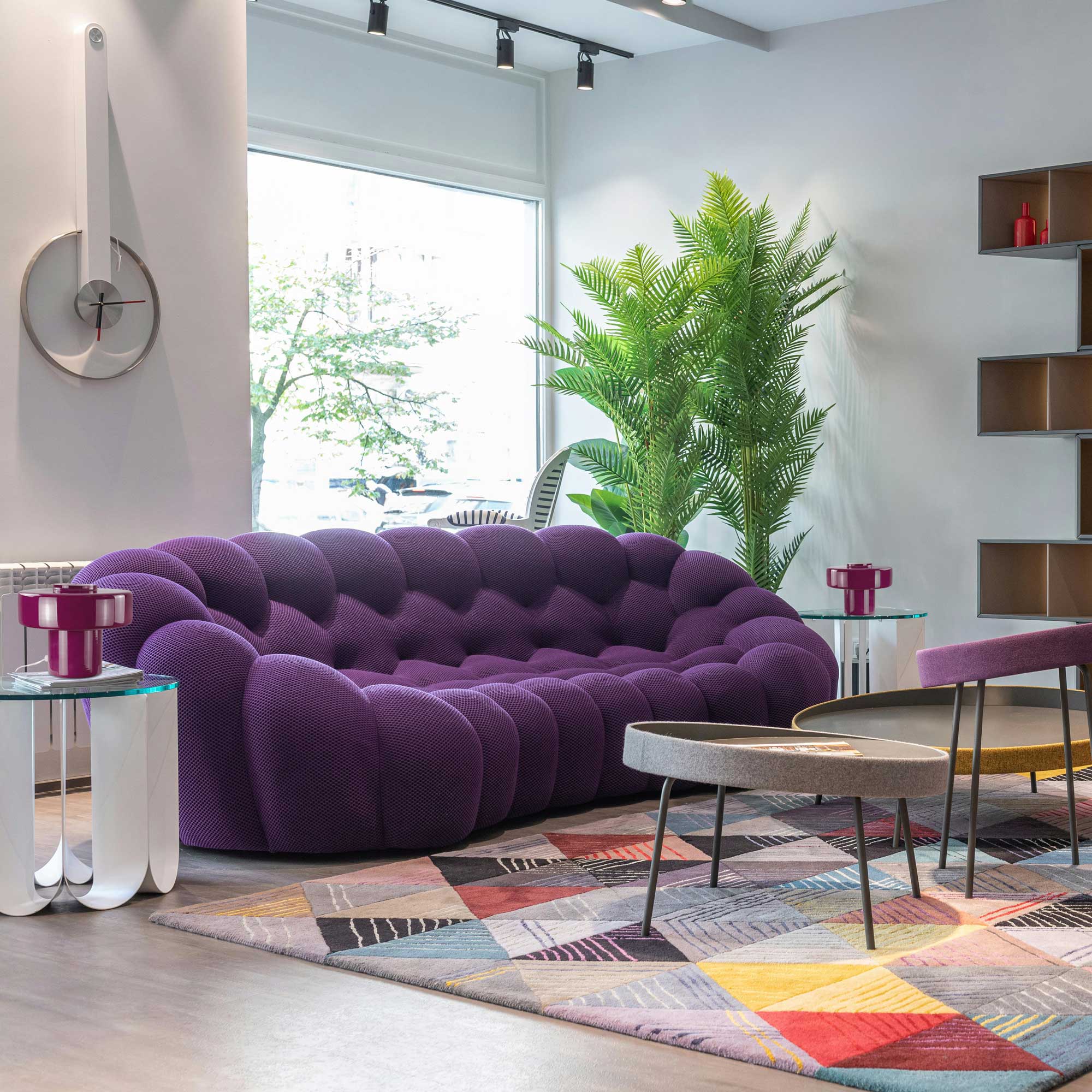 C-Création - Wholesale Floor Lamp - NEW COLOR - Retro style colored glass table lamp Foza31