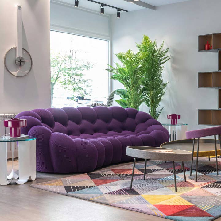 C-Création - Vendita all'ingrosso Lampada da pavimento - NUOVO COLORE - Lampada da tavolo in vetro colorato stile retrò Foza31