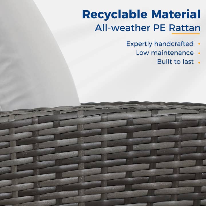 Heynemo - Wholesale Patio Set - 5 Piece Outdoor Patio Furniture Sets, Wicker Sofa Set15