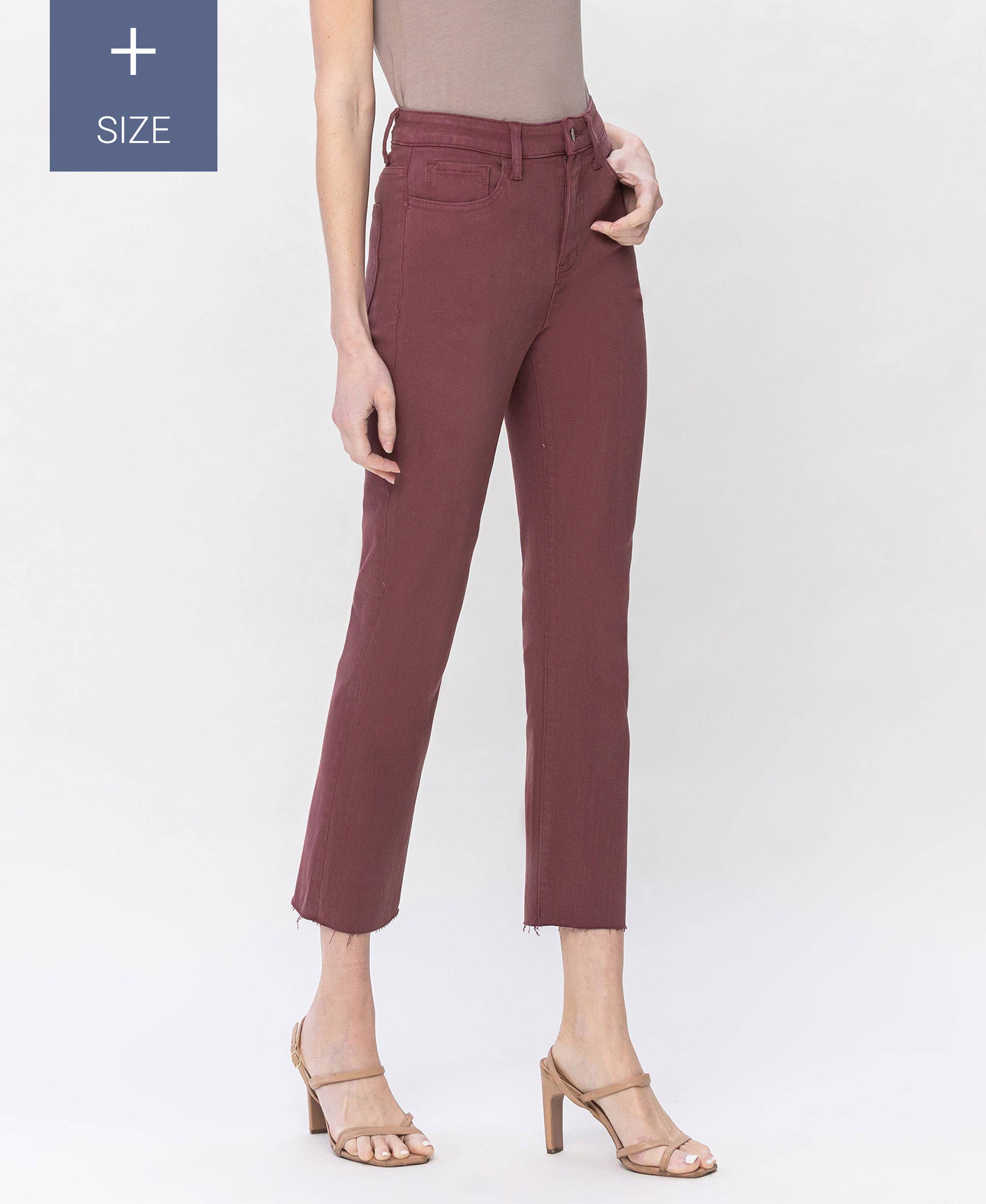 ELEGANTEMENTE JEANS RETOS FINOS TAMANHO GRANDE V3419-P para venda a revendedores na Faire2