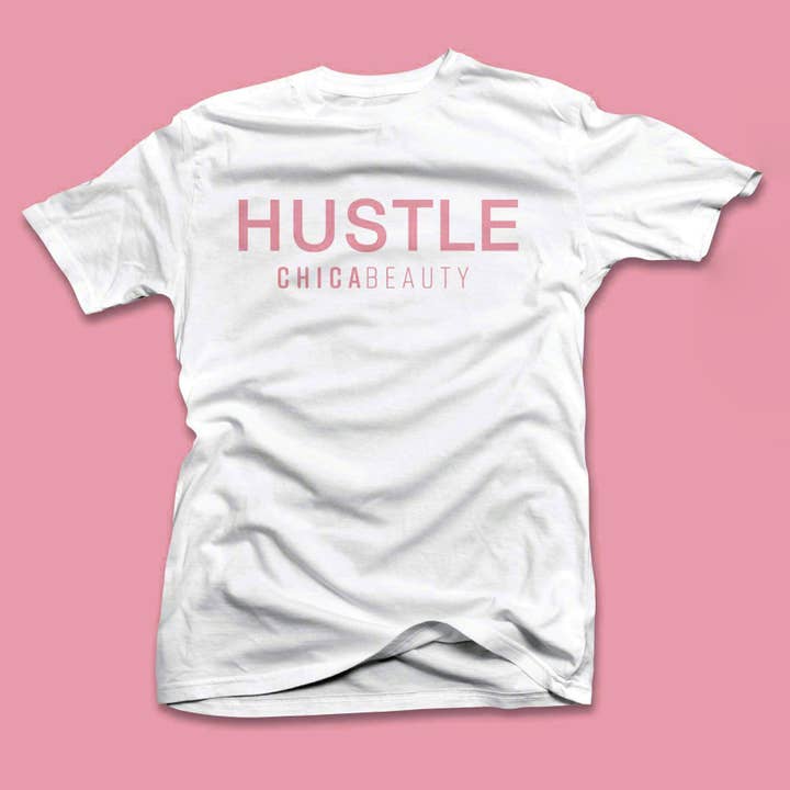 Hustle T-shirt for wholesale by Chica Beauty