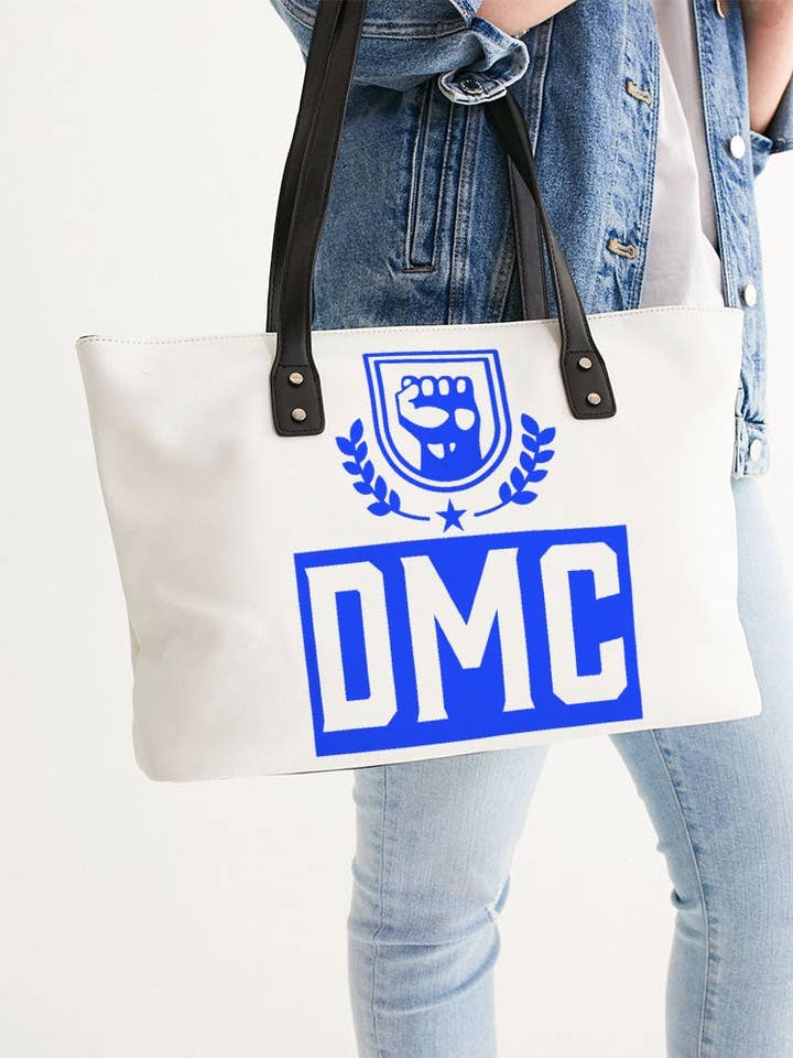 DMC Blaue stilvolle Tragetasche für den Großhandel von Don Majure