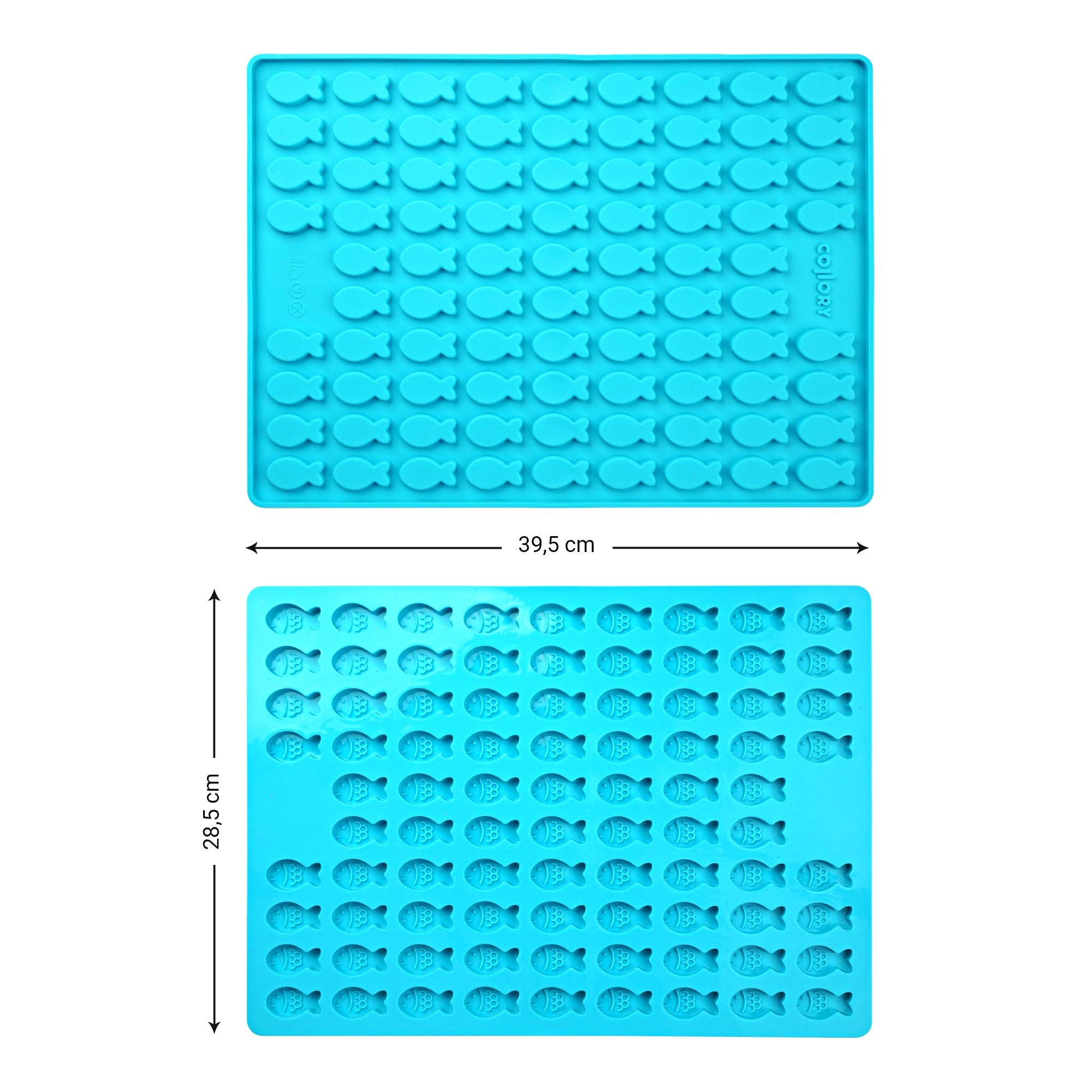 Collory - Wholesale Voedermat - Hond - Visvormige bakmatten voor hondenkoekjes (mini en medium)14