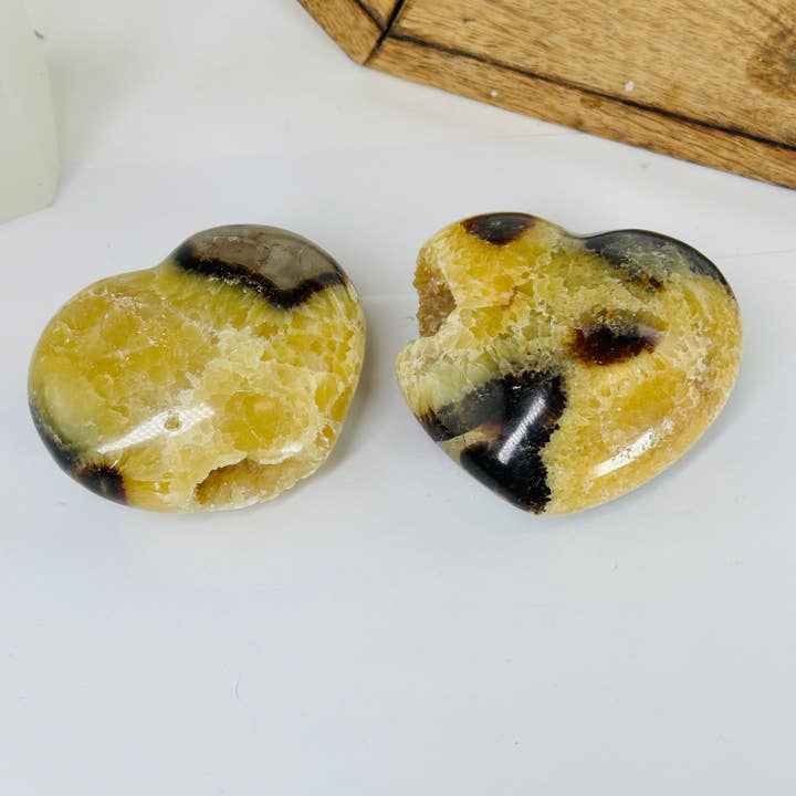 Septarian Crystal Heart YOU CHOOSE for wholesale by Rock Paradise