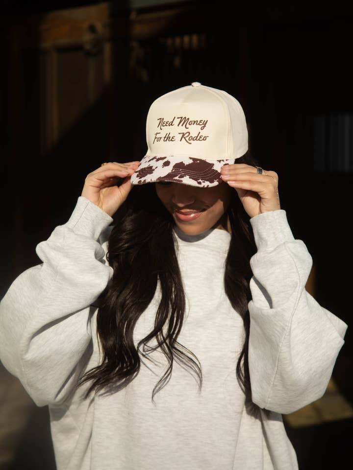 FOR THE RODEO COWPRINT TRUCKER for wholesale by CHARLIE SOUTHERN