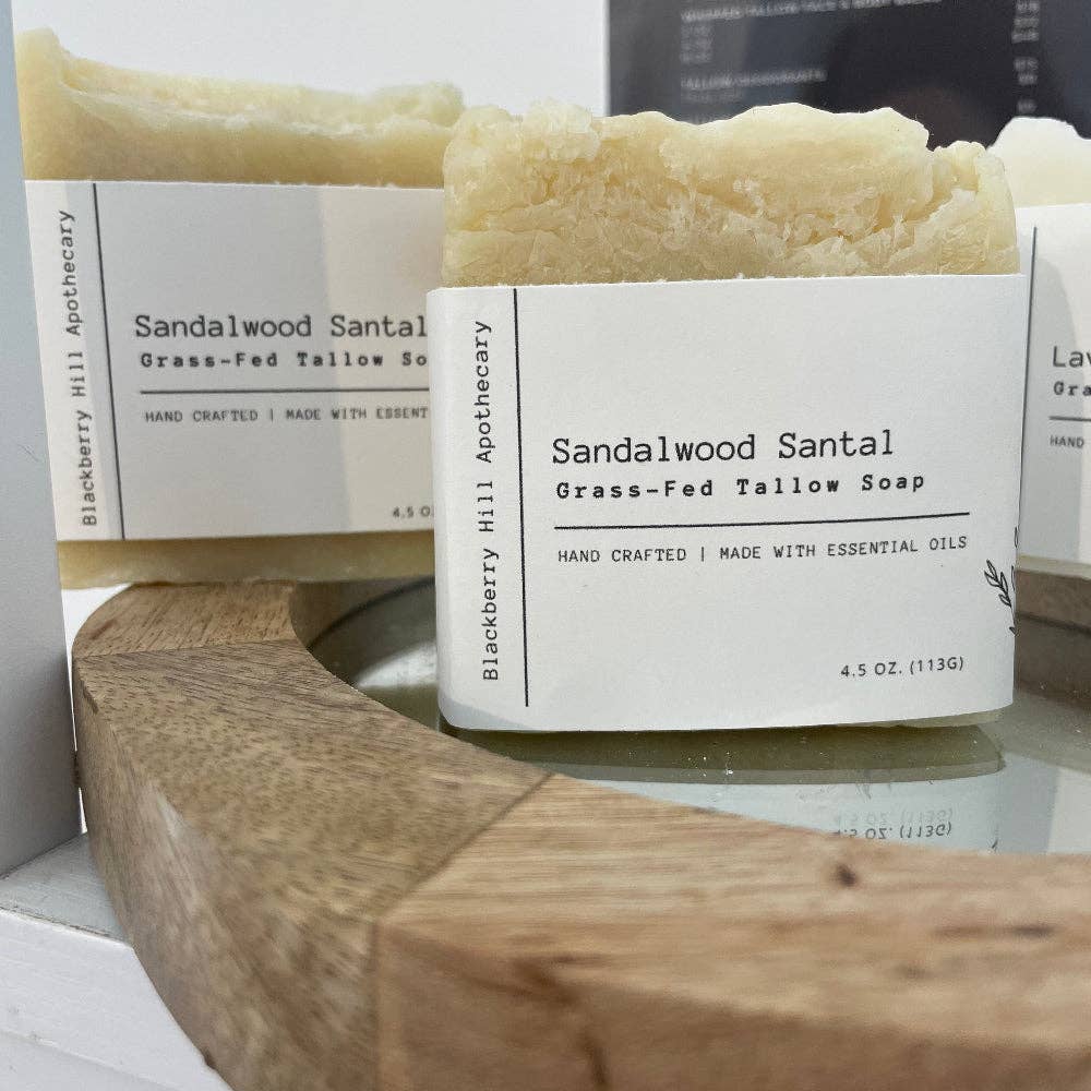 Blackberry Hill Apothecary - Vente Pains de savon - Savon au suif nourri à l'herbe de Blackberry Hill4