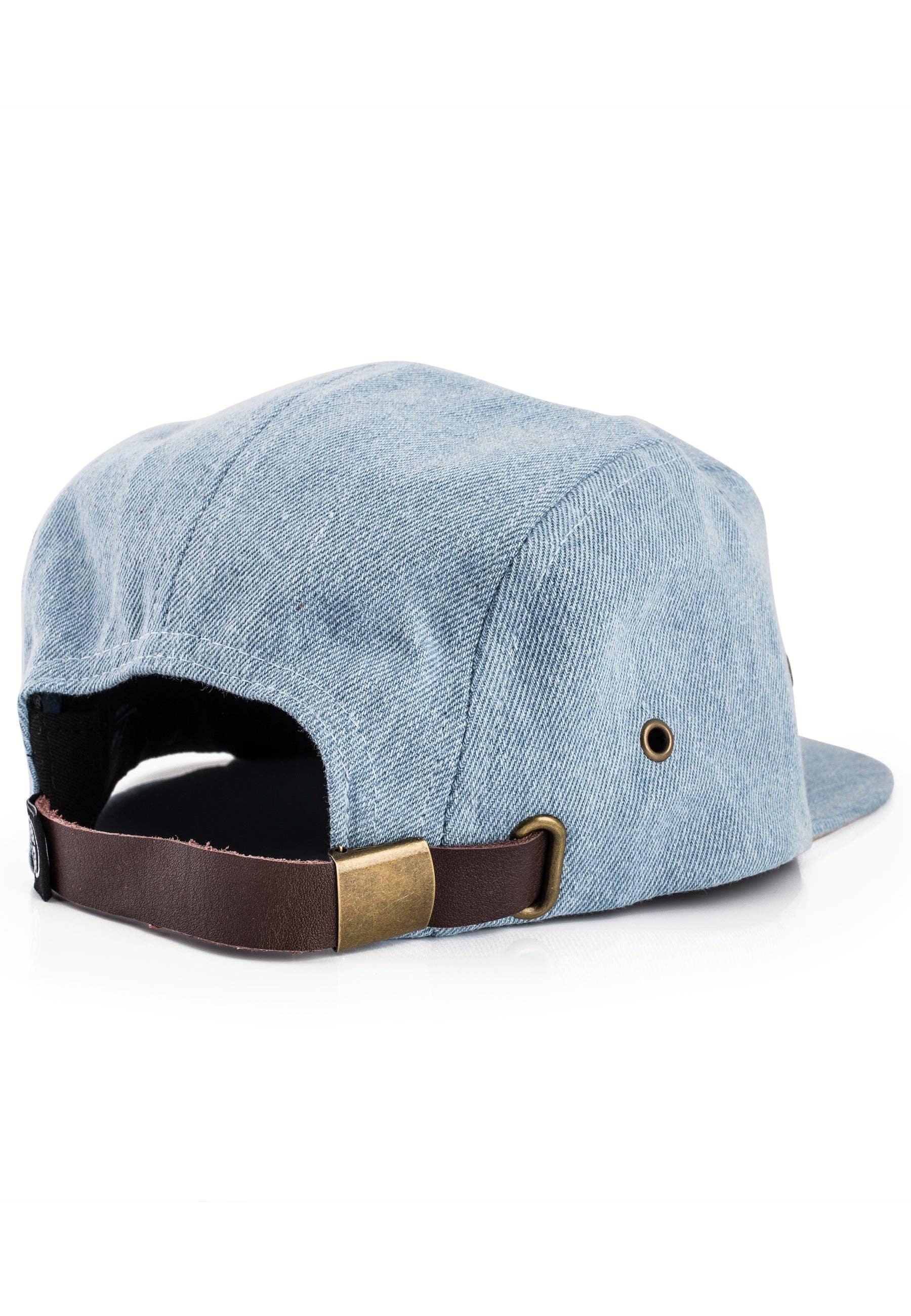 Blackskies - Wholesale Flat Brim Cap - Unisex - Eos 5-Panel Hat - Blue Denim4