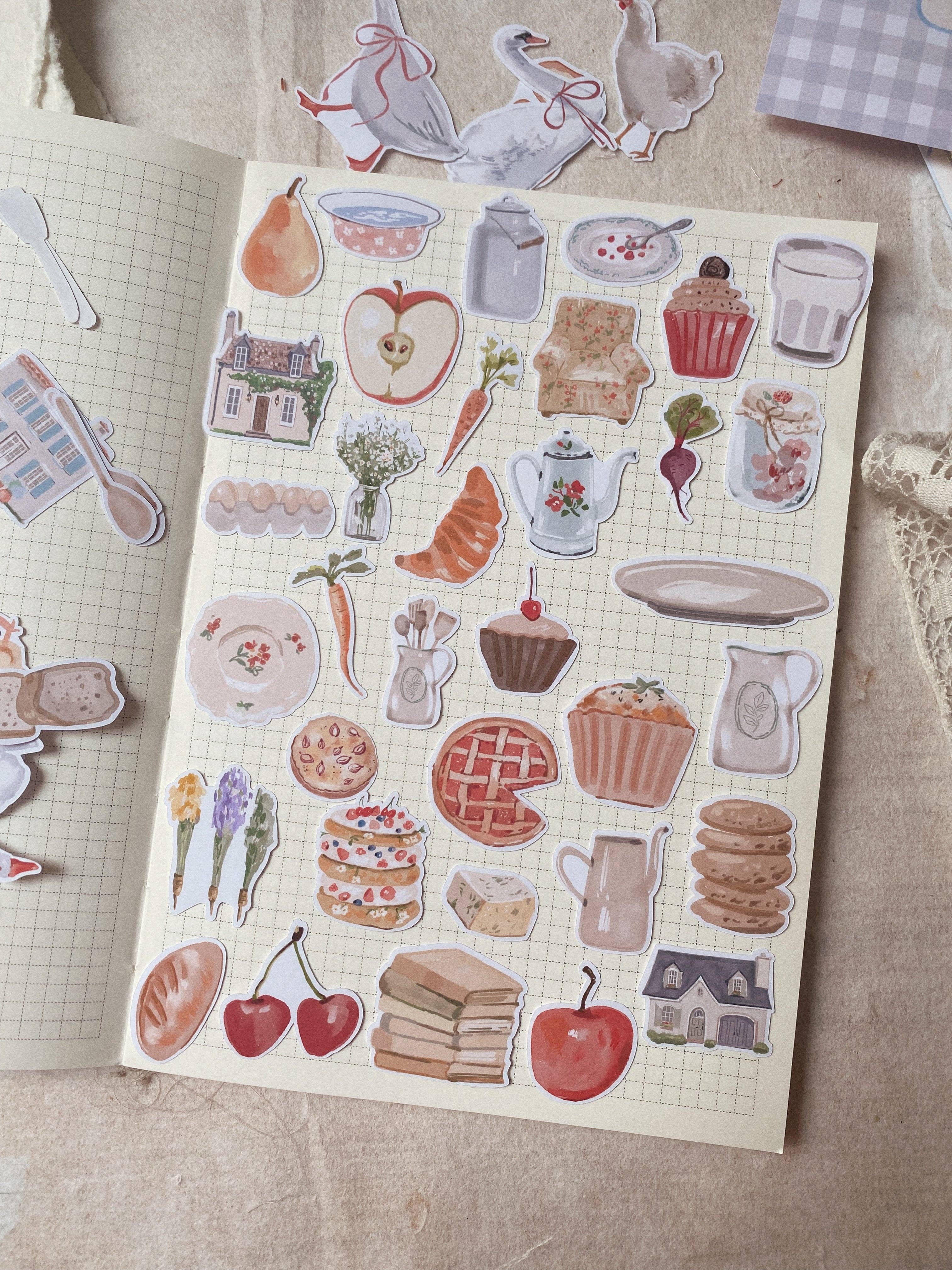 Chapteries - Wholesale Sticker - "Cottage" sticker set - 70+ sticker flakes!1