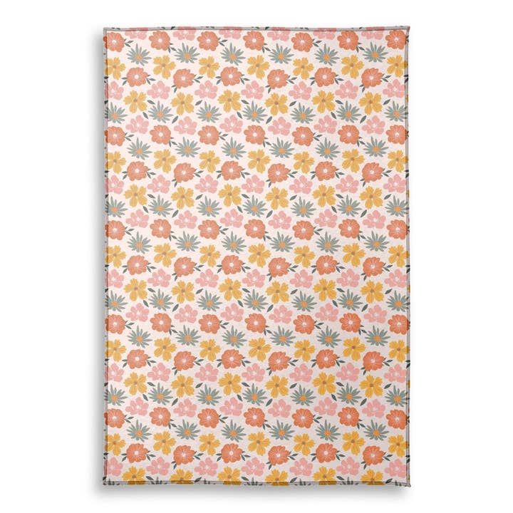 Boho Wildflowers 5 - Area Rug 79x118 for wholesale by FabricSmiths