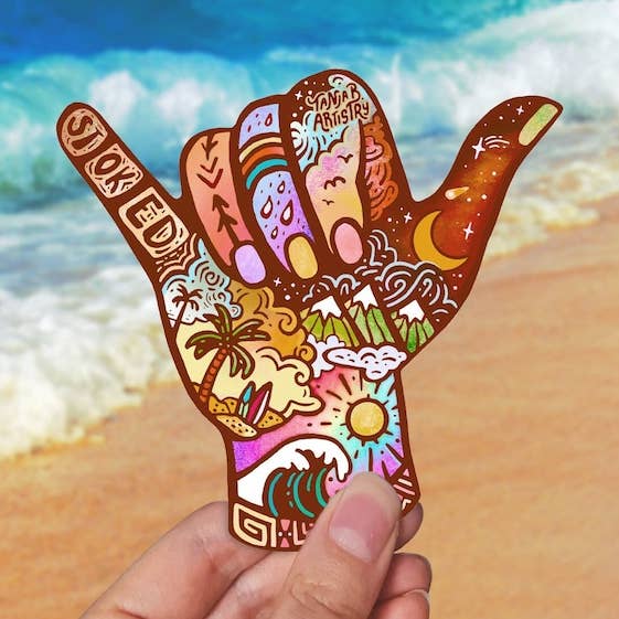 SeeknRevel - Wholesale Sticker - Stoked - Sticker0