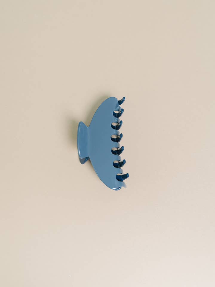 Fermaglio per Capelli | Mare | 5" Grande Jumbo | Bicolore Blu per la vendita all'ingrosso da parte di NAT + NOOR