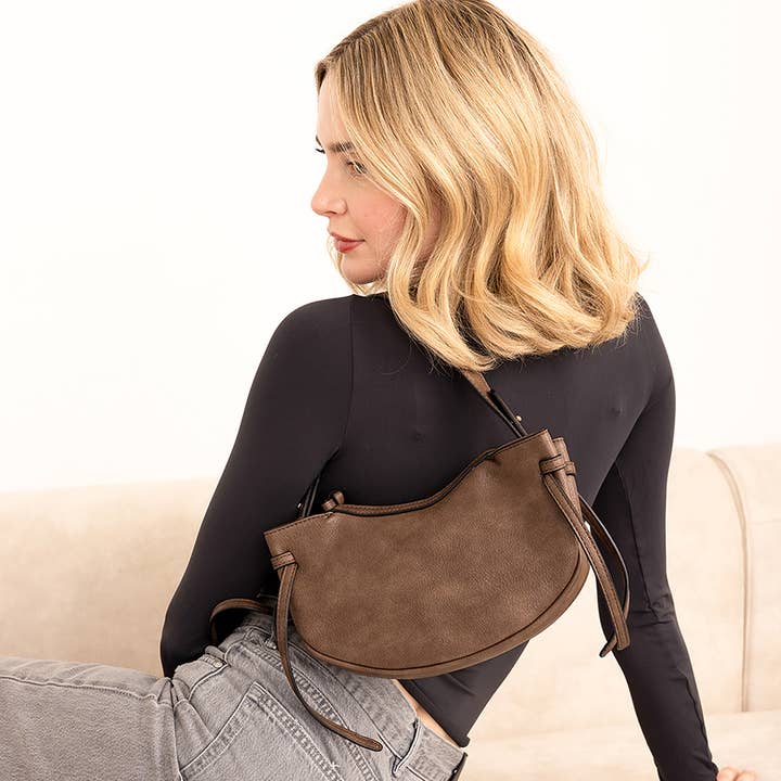 Jen & Co. - Wholesale Crossbody Bag - Women's - M2743 Donnatella Distressed Crossbody Bag5