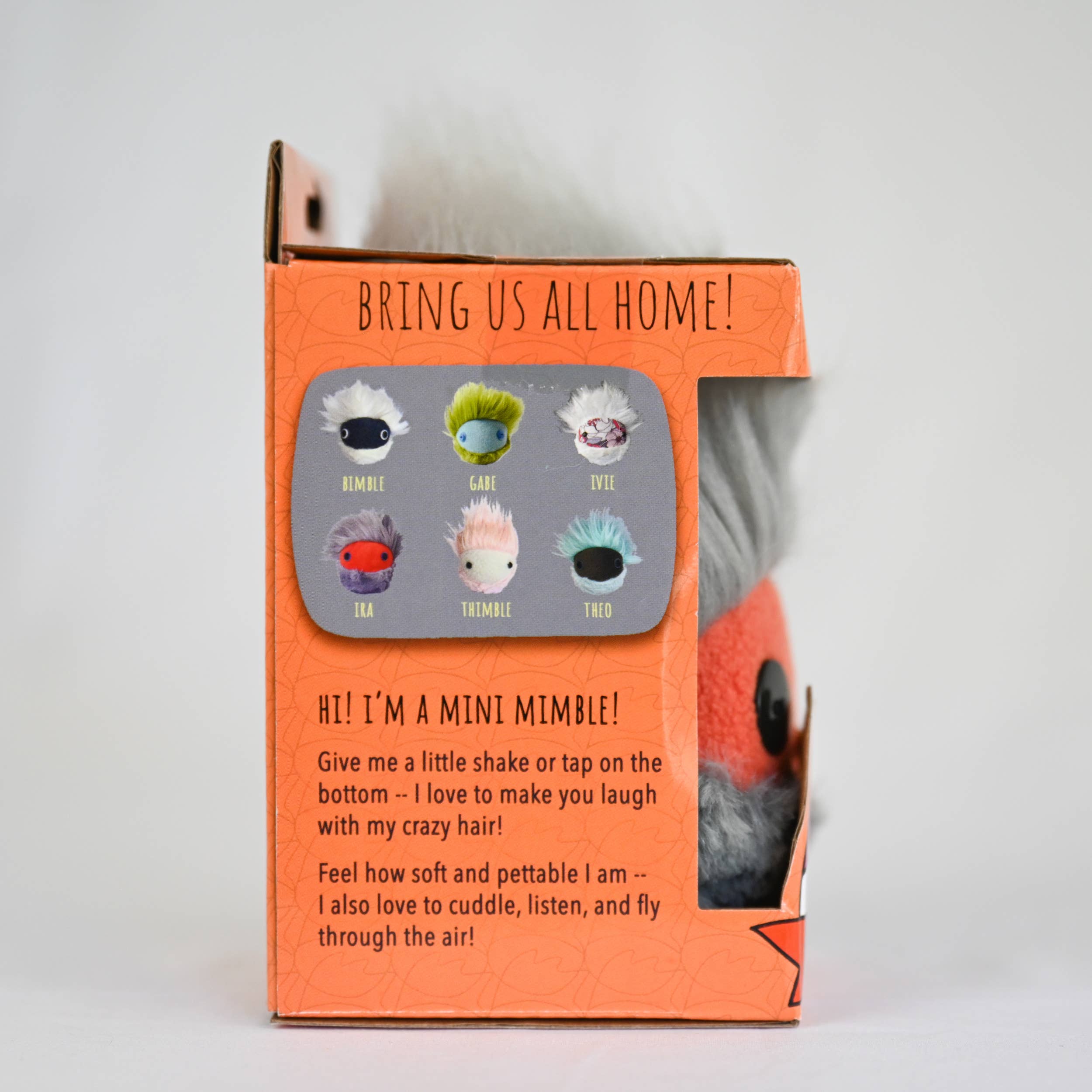 Mimbleball - Vente Peluche – enfant et bébé - Mini Ira (boîte d'emballage) - le compagnon douillet et réconfortant.3
