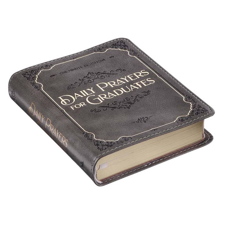 Christian Art Gifts - Wholesale Religion Book - Devotional Daily Prayers for Graduates Faux Leather1