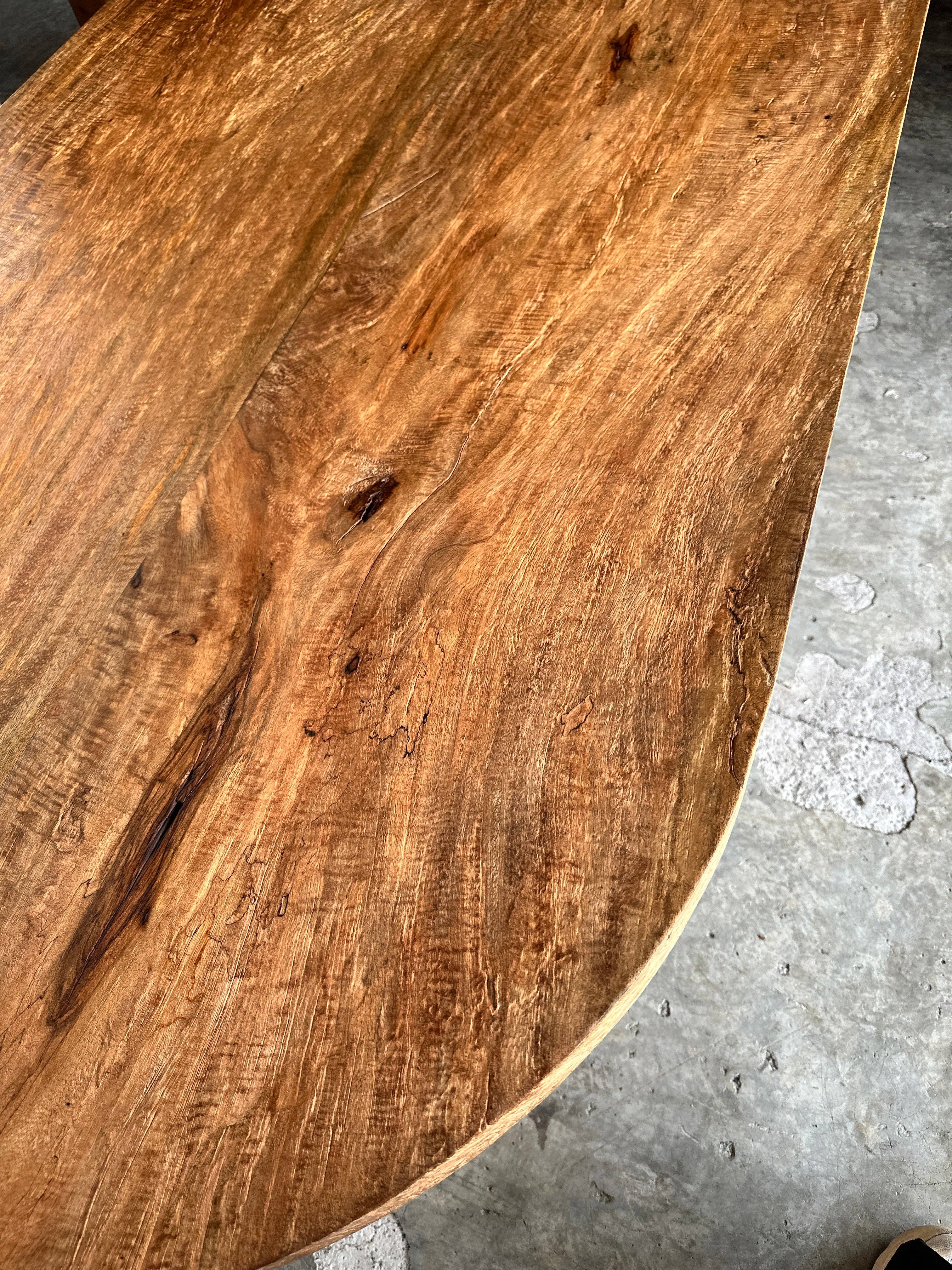 Office Objets - Wholesale Coffee Table - Massive mango wood table 2m10x1m53