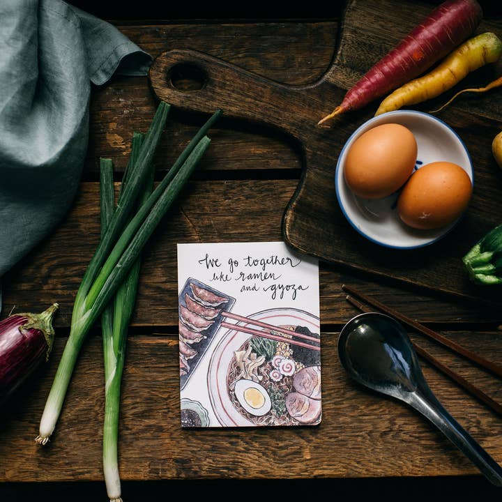 Gotamago - Wholesale Love Card - Ramen & Gyoza Card3