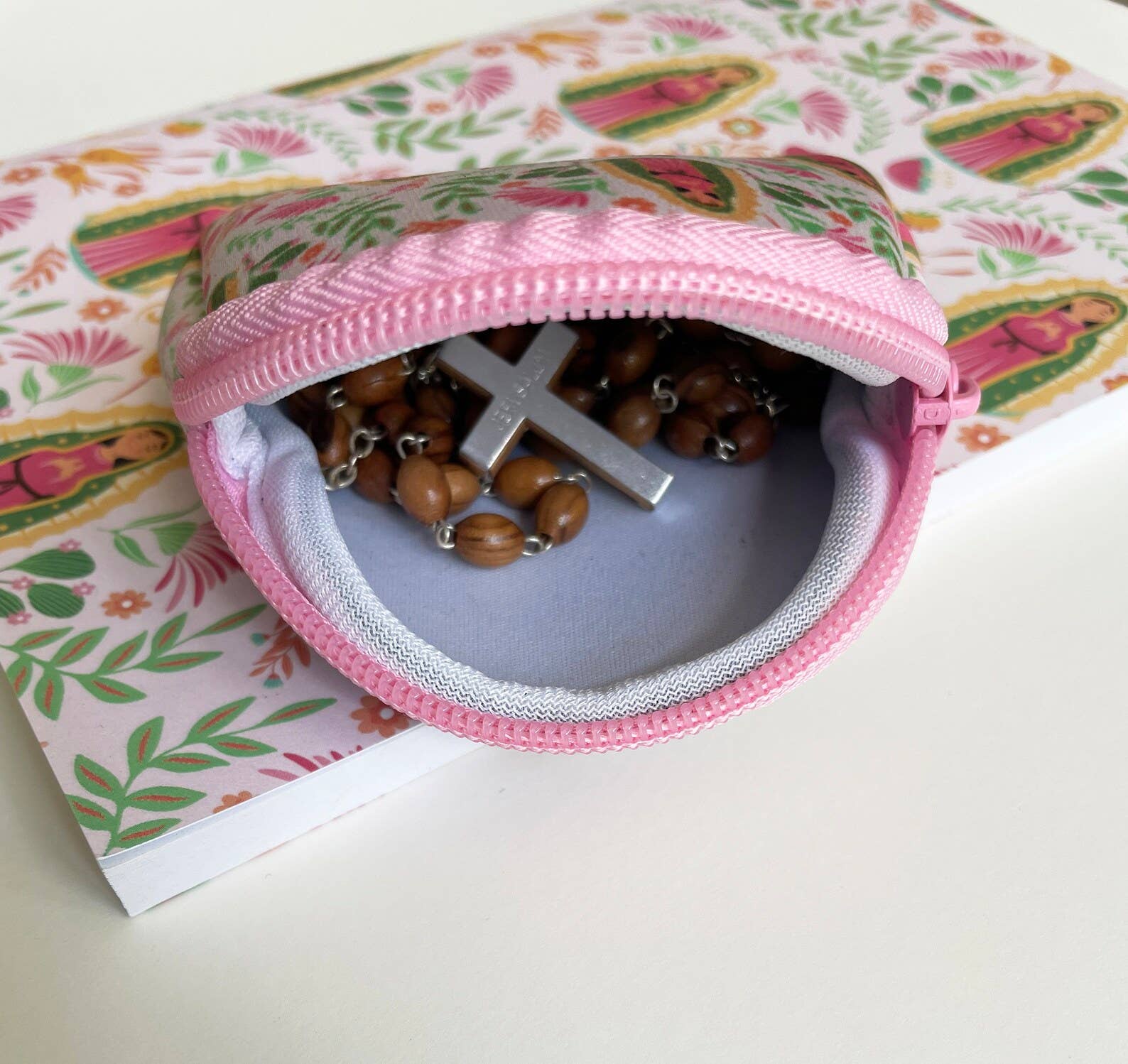 The Stump of Jesse - Wholesale Pouch – Women’s - Rosary Pouch Our Lady of Guadalupe I Catholic Gift4