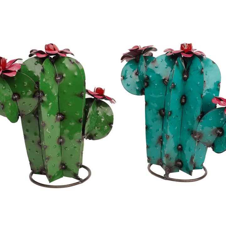 My Amigos Imports - Wholesale Outdoor Ornament/Decor - Sahuaro Metal Cactus-Garden-Yard Art-13x7x13H-Medium8