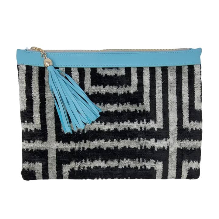 Sophia Zipper Clutch for wholesale by Baldiz