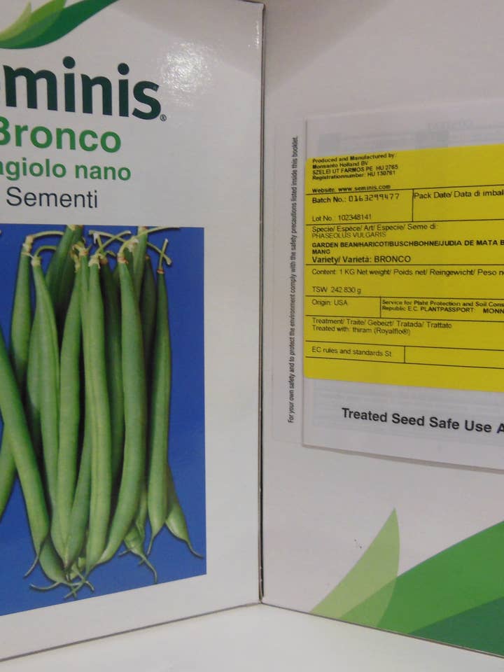 Dwarf Bean Bronco for wholesale by Sementi & Barbatelle