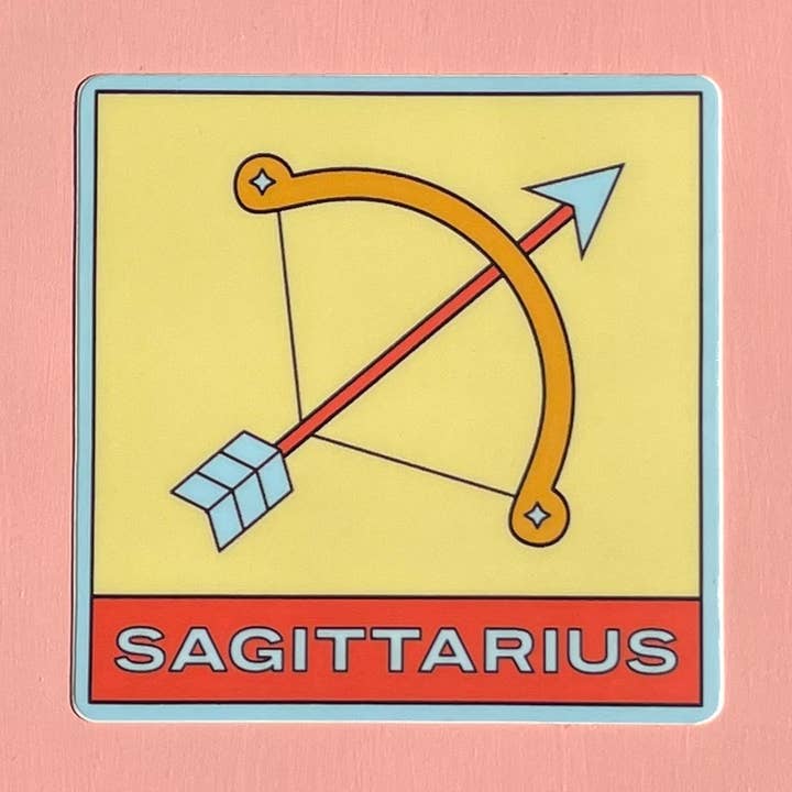 Sagittarius Sticker for wholesale by YEAHYELHSA