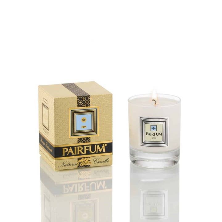 Flower & Soy Wax Candles - SPA for wholesale by Pairfum London