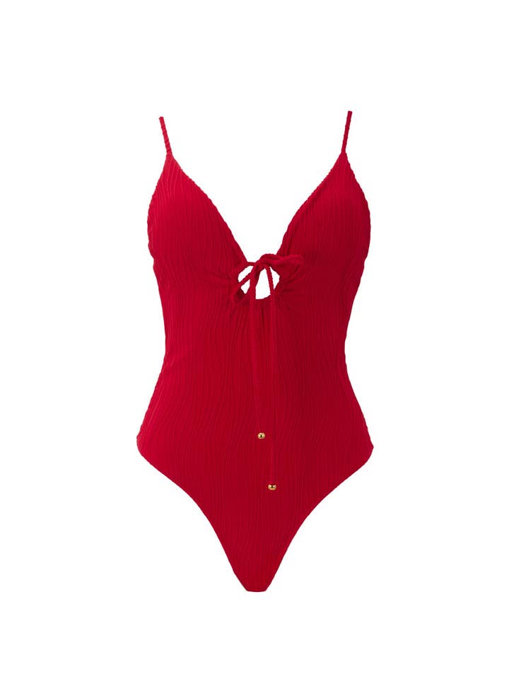 CRIMSON HEAT AMARO ONE PIECE 94913 for wholesale by The Folklore