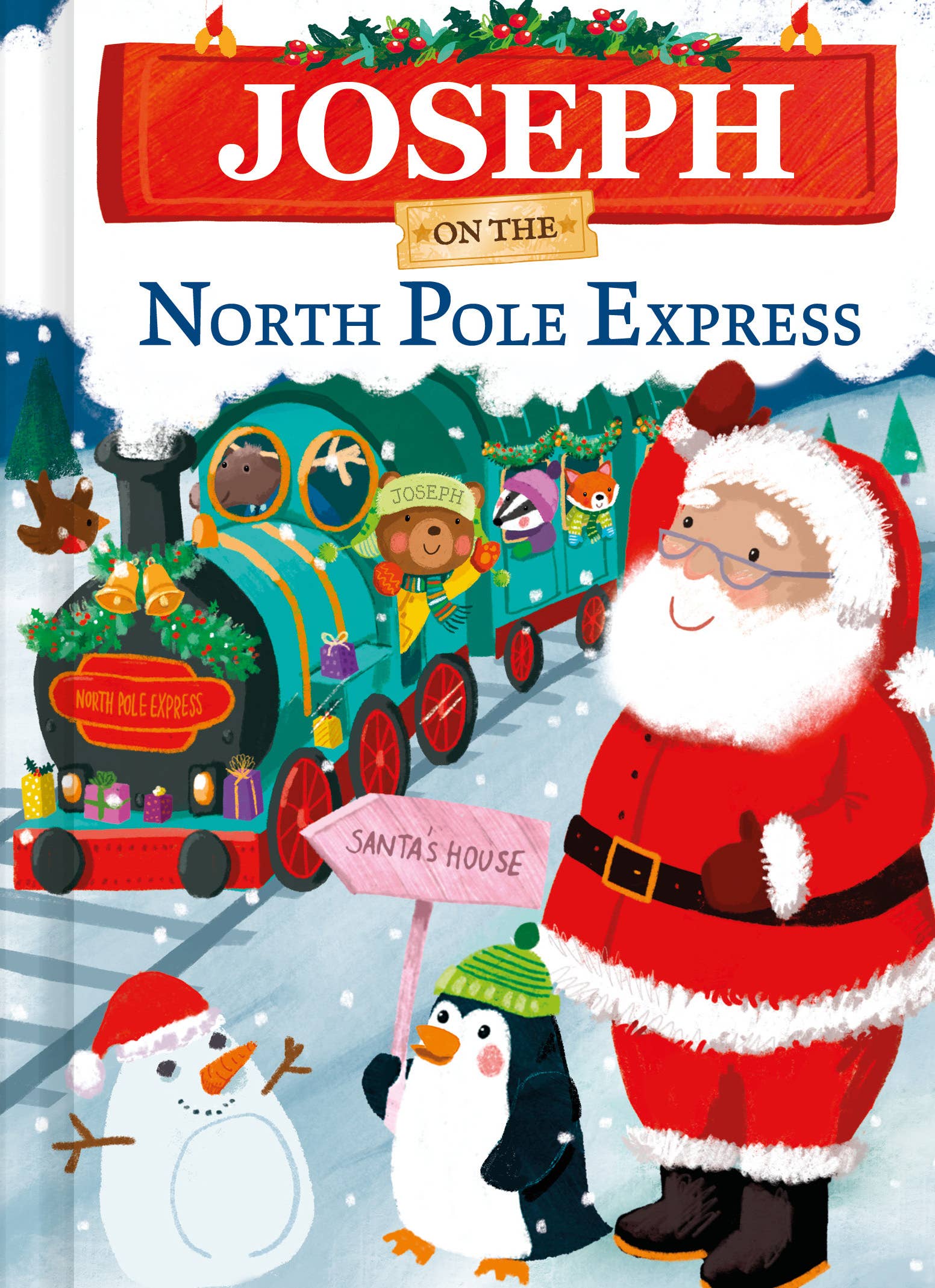 Sourcebooks - Wholesale Preschool Book (3-5) - Joseph on the North Pole Express0