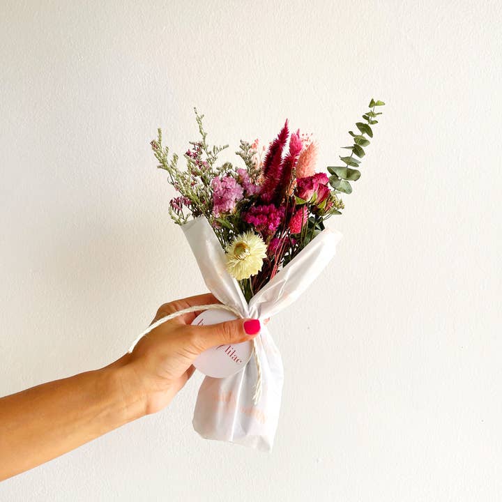 House of Lilac - Wholesale Dried/Pressed Flowers - Classic Dried Flower Mini Bouquet
