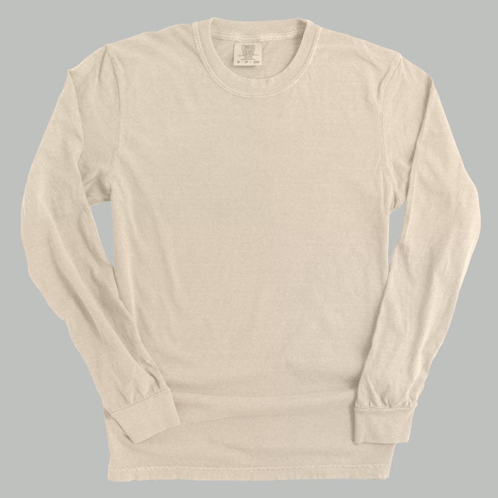 Ivy + Cloth - Wholesale T-Shirt - Women's - Comfort Colors Long Sleeve Blank3