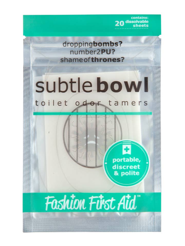 Subtle Bowl: Toilet Odor Tamers for wholesale by FUN.delivery